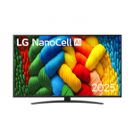 LG NanoCell AI 50NANO81A3A televizorius 127 cm (50") 4K Ultra HD Smart TV &bdquo;Wi-Fi&ldquo; Juoda