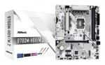 Mainboard|ASROCK|Intel B760 Express|LGA1700|Micro-ATX|Memory DDR5|Memory slots 2|2xPCI-Express 3.0 1x|1xPCI-Express 4.0 16x|1xM.2|1x15pin D-sub|1xHDMI|1xDisplayPort|1xAV-In|1xAV-out|1xMicrophone|2xUSB 2.0|3xUSB 3.2|1xUSB-C|1xRJ45|B760M-HDV/M.2