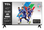 TCL S59K 40S59K televizorius 101,6 cm (40") &bdquo;Full HD&ldquo; Smart TV &bdquo;Wi-Fi&ldquo; Metalinis