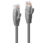 Tinklo Kabelis - LINDY Cat.6 U/UTP LSZH Tinklo Kabelis, RJ45, M/M, 250MHz, 26AWG, 3 m, Pilkas