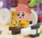 &bdquo;Marioinex Mini Waffle&ldquo; konstruktoriaus kaladėlės &ndash; &bdquo;Miestas&ldquo;: Food Truck, 148 dalių