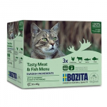 BOZITA Tasty meat and fish menu in jelly Box - &scaron;lapias kačių maistas - 12x85g