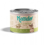 KATIDO Wild boar - &scaron;lapias kačių maistas - 200g
