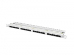 LANBERG PPU6-0024-S Patch Panel 24 port 0.5U cat. 6 grey