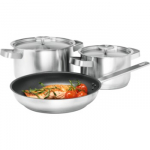 ELECTROLUX E3SS Puodų rinkinys Nerūdijantis plienas 5 elementai Sidabras