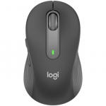 LOGITECH Signature M650 L LEFT Mouse large size left-handed optical 5 buttons wireless Bluetooth 2.4 GHz GRAPHITE