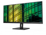 AOC U34E2M 100Hz LED monitorius su VA technologija | 34 colių | UWQHD (3440x1440, 21:9, 110ppi) | Reakcijos laikas: 4ms (GtG) | Peržiūros kampas: 178&deg;/​178&deg; | Jungtys: HDMI, DisplayPort, 3.5mm | Tilt, VESA, Kensington Security Slot