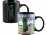 Minecraft: Creeper Į Kar&scaron;tį Reaguojantis Puodelis