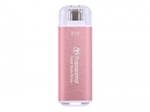 TRANSCEND ESD300P 1TB External SSD USB 10Gbps Type C Pink