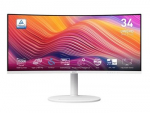 MSi Modern MD342CQPW 120Hz lenktas LED monitorius su garsiakalbiais ir VA bei AMD FreeSync technologijomis | 34 colių | UWQHD (3440x1440, 21:9, 110ppi) | Reakcijos laikas: 5ms | 178&deg;/​178&deg; | Jungtys: DisplayPort, HDMI, USB-C 3.0 su DisplayPort 1.4a,  ...