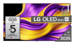 LG OLED evo AI OLED83G51LW televizorius 2,11 m (83") 4K Ultra HD Smart TV &bdquo;Wi-Fi&ldquo; Juoda