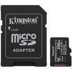 KINGSTON 256GB microSDXC Canvas Select Plus Gen3 150MB/s A1 Card + Adapter