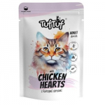 TUF TUF with chicken hearts - &scaron;lapias kačių maistas - 100g