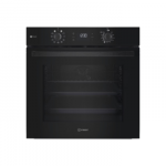 INDESIT Oven | IO K58HS B | 71 L | Electric | Hydrolytic | Electronic | Height 59.5 cm | Width 59.5 cm | Black