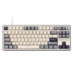 Royal Kludge RK R87 PRO Grey laidinė klaviatūra | TKL, Hot-swap, Brown switches, US