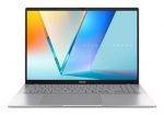 ASUS Vivobook S16 S3607VA-RP097W Core 5 210H 16,0 colių WUXGA IPS lygio ekranas 144 Hz 300 nitų AG 16 GB DDR5 SSD512 Intel UHD Graphics WLAN+BT kamera 1080p 70 WHrs Win11 Cool Silver