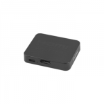 Lanberg Splitter video HDMI to 2X HDMI 4K, USB-C Port, Black | SPV-HDMI-1002