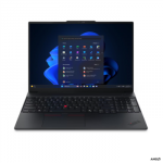 Lenovo ThinkPad E16 G4 AMD | Black | 16 " | IPS | WUXGA | 1920 x 1200 pixels | Anti-glare | AMD Ryzen AI 5 | 330 | 16 GB | SODIMM DDR5 | Solid-state drive capacity 512 GB | AMD Radeon 820M Graphics | Windows 11 Pro | 802.11be | Bluetooth version 5.4  ...