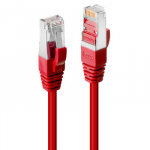 Tinklo Kabelis - LINDY Cat.6 S/FTP LSZH Tinklo Kabelis, RJ45, M/M, 250MHz, 26AWG, 0.3 m, Raudonas