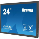 Jutiklinis monitorius - Iiyama ProLite T2455MSC-B1 23" jutiklinis monitorius (Full HD, 10 ta&scaron;kų lietimas, vaizdo kamera, mikrofonas)