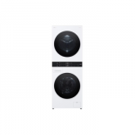 LG | Washing machine with dryer | WT1210WWF | Energy efficiency class A | Front loading | Washing capacity 12 kg | Depth 66 cm | 1400 RPM | Width 60 cm | Display | LED | Drying capacity 10 kg | Drying system | Steam function | Direct drive | White