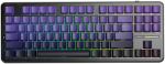 AULA Gasket F87 Pro klaviatūra Juoda Violetinė GrayWoodV4 RGB