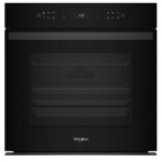 Whirlpool, 73 L, hidrolizė, juoda - Įmontuojama orkaitė