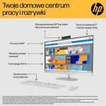 HP 27-cr0232nw AMD Ryzen&trade; 5 7520U 68,6 cm (27") 1920 &times; 1080 px All-in-One kompiuteris 16 GB LPDDR5-SDRAM 512 GB SSD Windows 11 Home Wi-Fi 6 (802.11ax) Baltas