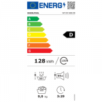 Whirlpool Dryer Machine | WP D9 WBS EE | Energy efficiency class D | Front loading | 9 kg | Heat pump | Digital | Depth 61 cm | White