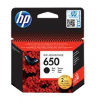 HP 650 Black Original Ink Advantage Cartridge
