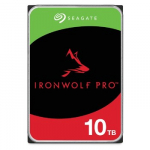 SEAGATE Ironwolf PRO Enterprise NAS HDD 10TB 7200rpm 6Gb/s SATA 256MB cache 8.9cm 3.5inch 24x7 for NAS RAID Rackmount Systeme BLK