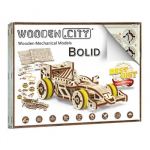 3D Wooden Car Puzzle &ndash; Bolid
