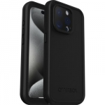 &bdquo;OtterBox Fre Case&ldquo; dėklas, &sbquo;MagSafe&lsquo;, &bdquo;Apple iPhone 15 Pro&ldquo;, juodas