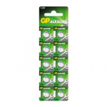 Alkaline batteries MINI GP A76/G13/AG13/L1154/LR44/157/V13GA/RW82 blister pack - 10 pcs.