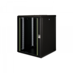 Digitus Wall Mounting Cabinet Unique Series | DN-19 16U-6/6-SW | 82 x 60 x 60 cm | Black