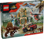 LEGO JURASSIC WORLD 76976 Spinosaurus ir Quetzalcoatlus Oro misija
