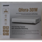 SALE OUT. QNAP QHora-301W WiFi 6 up to 3.5Gbps Speed AX optimized Quad-Core Processor 4x4 MU-MIMO and OFDMA 2* 10GbE (Multi-Gig) WAN/LAN adjus | QNAP Dual bandRouter | QHora-301W | 802.11ax | Ethernet LAN (RJ-45) ports 6 | Mesh Support Yes | MU-MiMO  ...