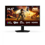 AOC Q27G41ZDF 240Hz OLED GAMING monitorius (nVIDIA G-Sync suderinama) | 26.5 colių | WQHD (2560x1440, 16:9, 111ppi) | Reakcijos laikas: 0.03ms (GtG) | 178&deg;/178&deg; | Jungtys: DisplayPort, HDMI, 3.5mm | Tilt, VESA, Kensington Security slot