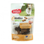 ZOLUX Candies Essential Maxi poultry bones - skanėstas &scaron;uniui - 150g