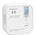 Carbon monoxide sensor with battery alarm 85dB