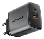 Wall charger ACU-PQ67 67W, GaN, USB-A + USB-C