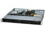 Supermicro SuperServer SYS-511R-M Intel C266 LGA 1700 Stovas (1U) Juoda