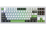 AULA Gasket F87 Thunder Black GrayWoodV3 RGB klaviatūra
