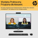 HP 27-cr0222nw AMD Ryzen&trade; 7 7730U 68,6 cm (27") 1920 x 1080 pikselių viskas viename kompiuteris 16 GB DDR4-SDRAM 512 GB SSD Windows 11 Home Wi-Fi 6 (802.11ax) Baltas