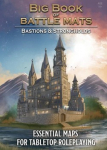 Loke Battle Mats: Big Book of Battle Mats - Bastions and Strongholds