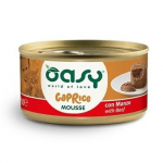 OASY Caprice Mousse Beef - &scaron;lapias kačių maistas - 85g