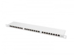 LANBERG PPS6-0024-S Patch Panel 24 port 0.5U cat. 6 shielded grey