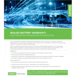 Lenovo Warranty 3Y Sealed Battery Replacement