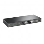 TP-LINK | Switch | TL-SG1428PE | Web managed | Rackmountable | 10/100 Mbps (RJ-45) ports quantity | 1 Gbps (RJ-45) ports quantity | SFP ports quantity 2 | PoE ports quantity | PoE+ ports quantity 24 | Power supply type 100-240VAC, 50-60Hz voltage | m ...