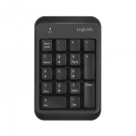 Logilink Wireless keypad, Bluetooth v5.1, black